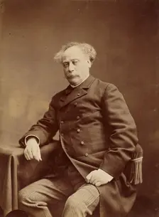 Alexandre Dumas, fils, c1886. Creator: Paul Nadar