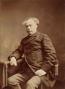 Alexandre Dumas, fils, c1886. Creator: Paul Nadar