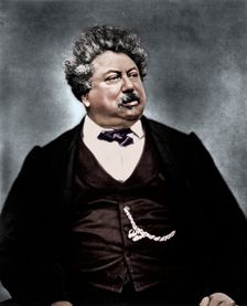Alexandre Dumas the Elder, French novelist and playwright, c1850-1870. Artist: Etienne Carjat