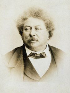 Alexandre Dumas the Elder, French novelist and playwright, c1850-1870