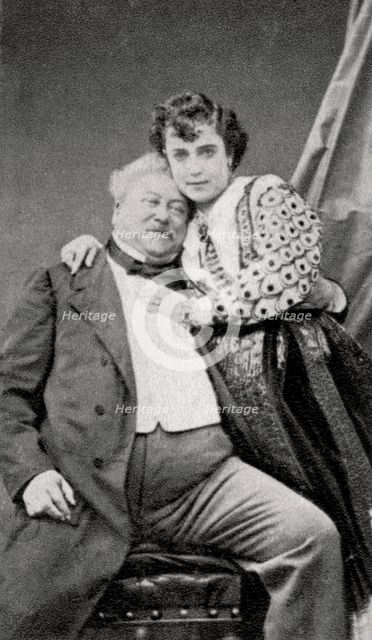 Alexandre Dumas, the Elder, French novelist and playwright, c1865. Artist: Unknown