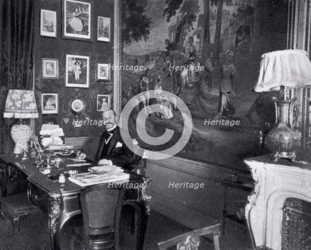 Alexandre Duval, French restaurant owner and society figure, 1900. Artist: Unknown