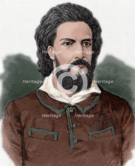 Alexandre de Serpa Pinto, Viscount of Serpa Pinto, Portuguese explorer of Southern Africa Creator: Unknown.