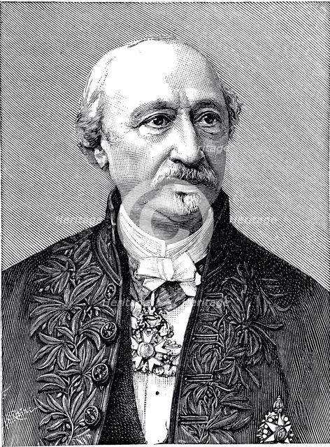 (Alexandre) Edmond Becquerel (1820-1891), French physicist. Artist: Unknown