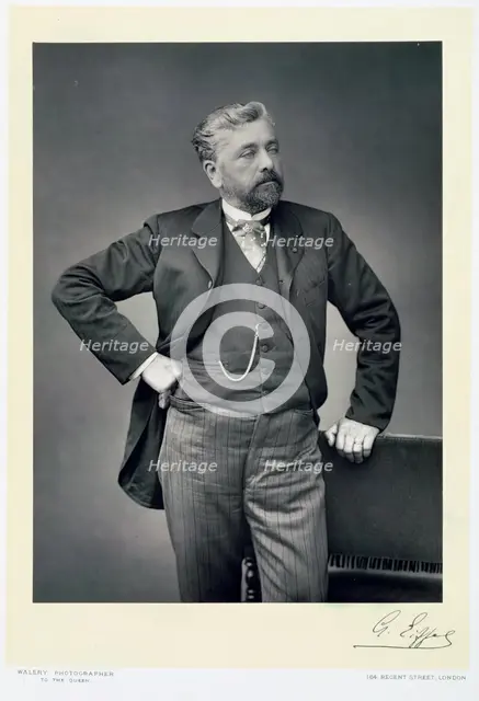 Alexandre Gustave Eiffel, French engineer, late 19th century. Creator: Walery.