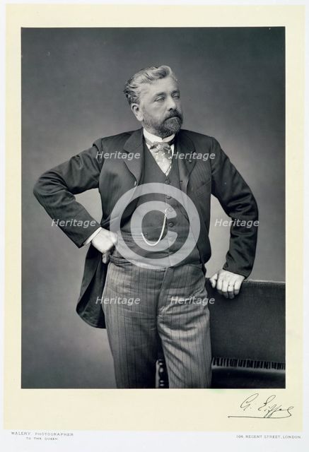 Alexandre Gustave Eiffel, French engineer, late 19th century. Creator: Walery.