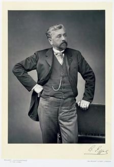 Alexandre Gustave Eiffel, French engineer, late 19th century. Creator: Walery