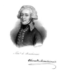 Alexandre, Vicomte de Beauharnais (1760-1794), French soldier. Artist: Delpech