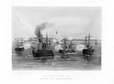 Alexandria, During the Bombardment 1882, (19th century)