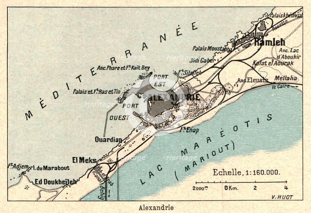 ''Alexandrie; Le Nord-Est Africain', 1914. Creator: Unknown.