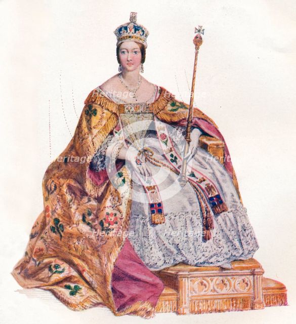 Alexandrina Victoria Queen of England, 1838, (1902). Artist: Edmund Thomas Parris