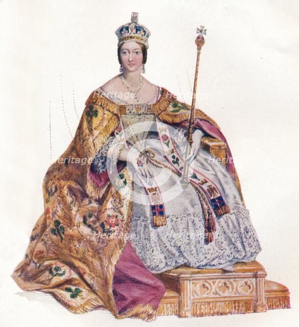 Alexandrina Victoria Queen of England, 1838, (1902). Artist: Edmund Thomas Parris