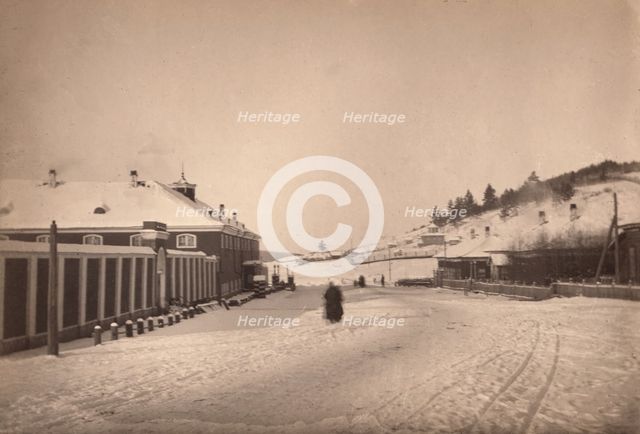 Alexandrofski central prison about sixty versts from Irkutsk, 1886. Creator: Unknown.