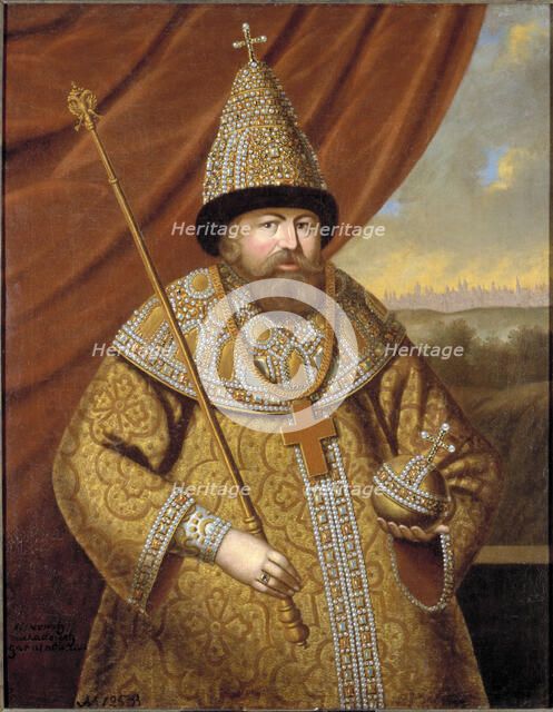 Alexei Mikhailovich, Tsar of Russia, c17th century. Creator: Anon.