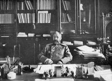 Alexei Nikolaievich Kuropatkin in his library, 1904-5