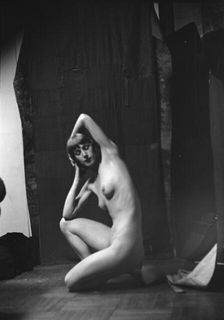 Alf, Fe´, Miss, pupil of, portrait photograph, 1932 Creator: Arnold Genthe