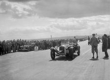 Alfa Romeo 6C of J Street competing in the RSAC Scottish Rally, 1934. Artist: Bill Brunell