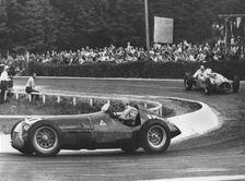 Alfa Romeo 158, Fangio, Belgium Grand Prix at Spa 1950. Creator: Unknown