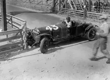 Alfa Romeo of Boris Ivanowski competing at the Boulogne Motor Week, France, 1928. Artist: Bill Brunell