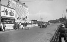 Alfa Romeo of Boris Ivanowski competing at the Boulogne Motor Week, France, 1928. Artist: Bill Brunell