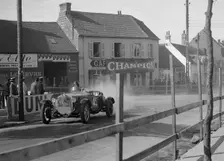 Alfa Romeo of FW Stiles, Boulogne Motor Week, France, 1928. Artist: Bill Brunell