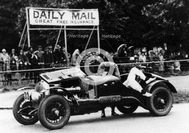 Alfa Romeo of Kaye Don, Tourist Trophy Race, Ards-Belfast circuit, Northern Ireland, 1930. Artist: Unknown