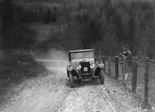 Alfa Romeo RLS of PC Wheeler competing in the Inter-Varsity Trial, November 1931. Artist: Bill Brunell