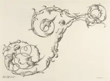 Alfabeto Di Lettere Iniziale, before 1760. Creators: Mauro Poggi, Lorenzo Lorenzi