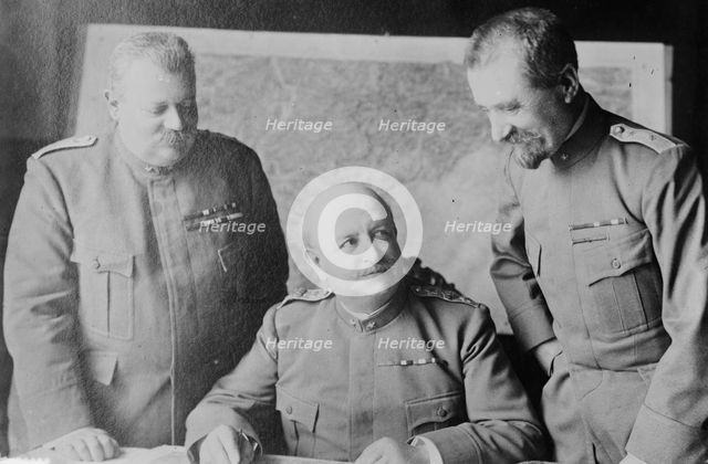 Alfieri, Morane, Dall'Olio, between c1915 and 1918. Creator: Bain News Service.