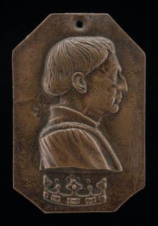 Alfonso V of Aragon, 1394-1458, King of Naples and Sicily 1443, probably 1449. Creator: Pisanello