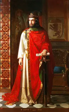 Alfonso V of León, 1853. Creator: Dionisio Fierros Álvarez