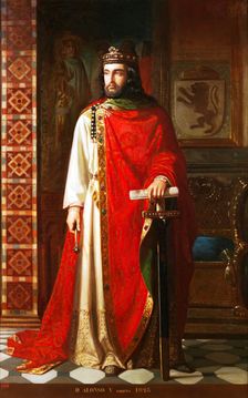 Alfonso V of León, 1853. Creator: Dionisio Fierros Álvarez