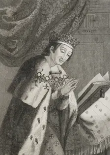 Alfonso VIII of Castile, (1155-1214), called the Noble or the one of the Navas, 1853. Creator: Antonio Roca Sallent