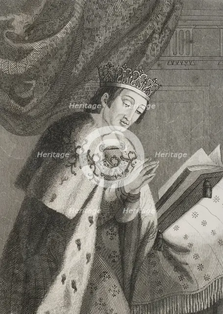 Alfonso VIII of Castile, (1155-1214), called the Noble or the one of the Navas, 1853.  Creator: Antonio Roca Sallent.