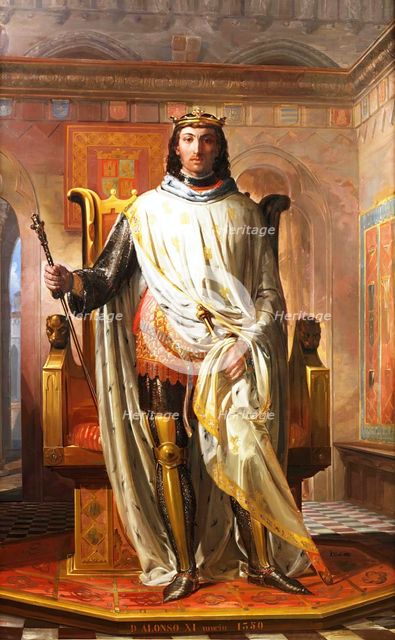 Alfonso XI of Castile, 1849. Creator: Francesc Cerdá Villarestán.