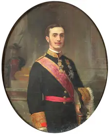 Alfonso XII of Spain, 1878. Creator: Alejandro Ferrant y Fischermans