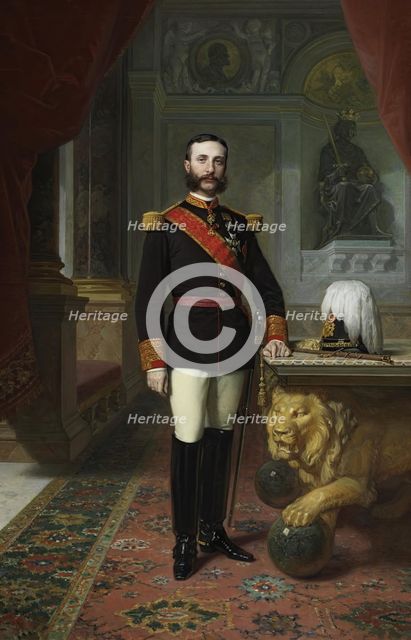 Alfonso XII of Spain, 1886. Creator: Federico de Madrazo y Kuntz.
