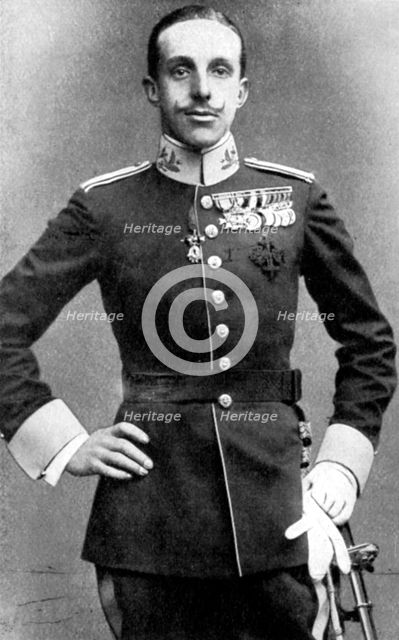 Alfonso XIII (1886-1941), King of Spain. Artist: Unknown