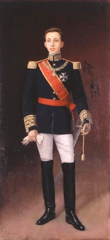Alfonso XIII of Spain, 1902. Creator: Juan Antonio Benlliure y Gil