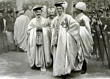 Alfonso XIII, King of Spain. (1886-1941) with the Uniform Order of Calatrava published in Illus…