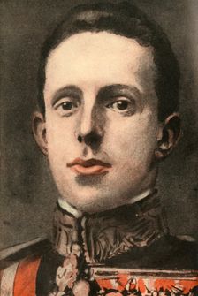 Alfonso XIII., King of Spain 1910. Creator: Joseph Simpson