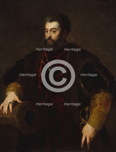 Alfonso d'Este (1486-1534), Duke of Ferrara. Creator: Unknown.