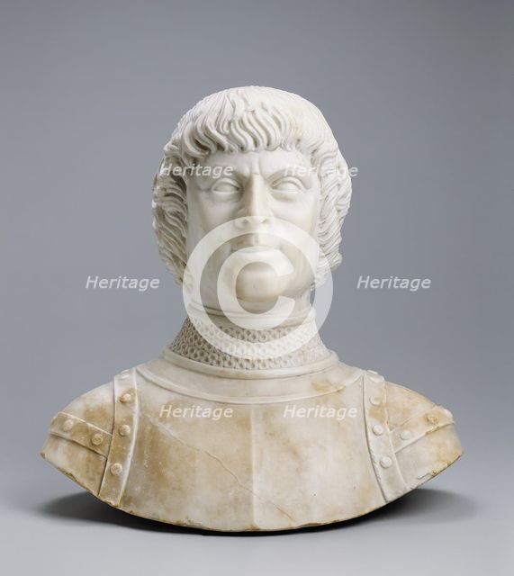 Alfonso I, King of Naples, between 1850 and 1900. Creator: Francesco Laurana.