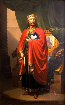 Alfonso IV the Monk, King of León, 1851. Creator: Eduardo Cano de la Peña
