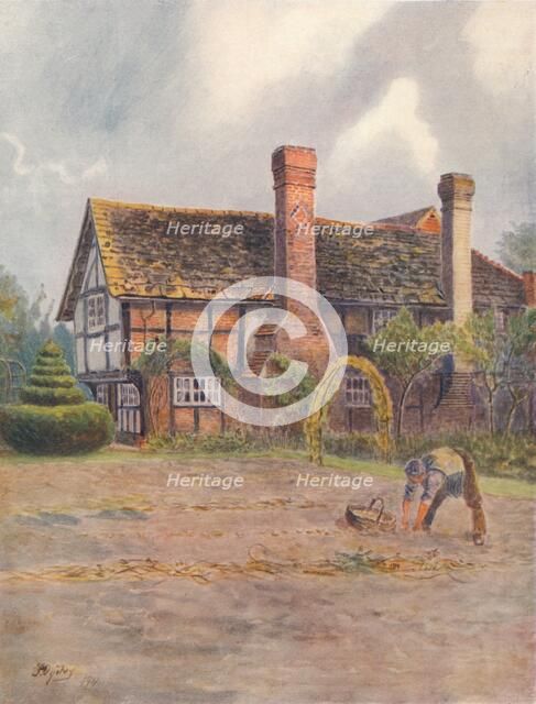 'Alfold House Plan', 1911, (1914). Artist: James S Ogilvy.