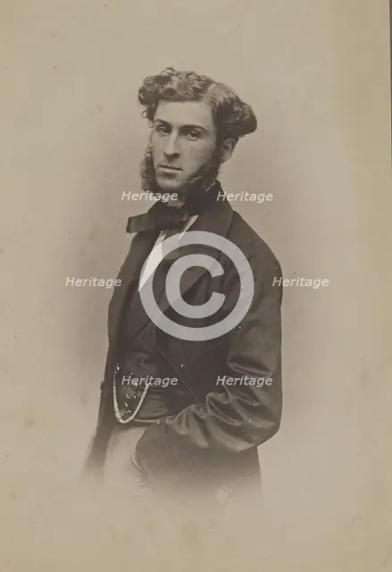 Alfred Meyrargues, 1855-1859. Creator: Nadar.