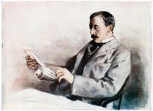Alfred Milner, 1st Viscount Milner, British statesman, early 20th century. Artist: Mortimer L Menpes