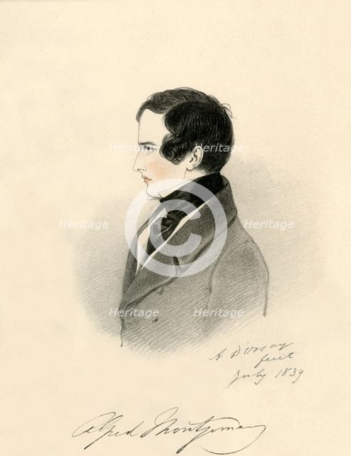 'Alfred Montgomery', 1839. Creator: Richard James Lane.