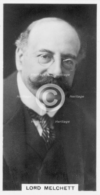 Alfred Moritz Mond, 1st Baron Melchett, British industrialist, c1926. Creator: Unknown.