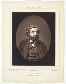 Alfred Naquet (French chemist and politician, 1834-1916), c. 1876. Creator: Pierre Petit